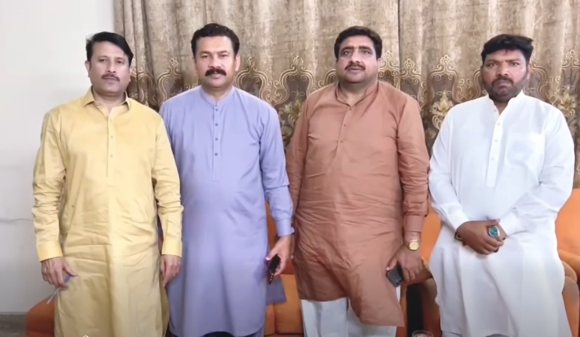 صوبائی صدر  شہباز احمد خان کی مرکزی ایڈیشنل سیکرٹری جنرل شاہد صدیق سے ان کے افس میں ملاقات